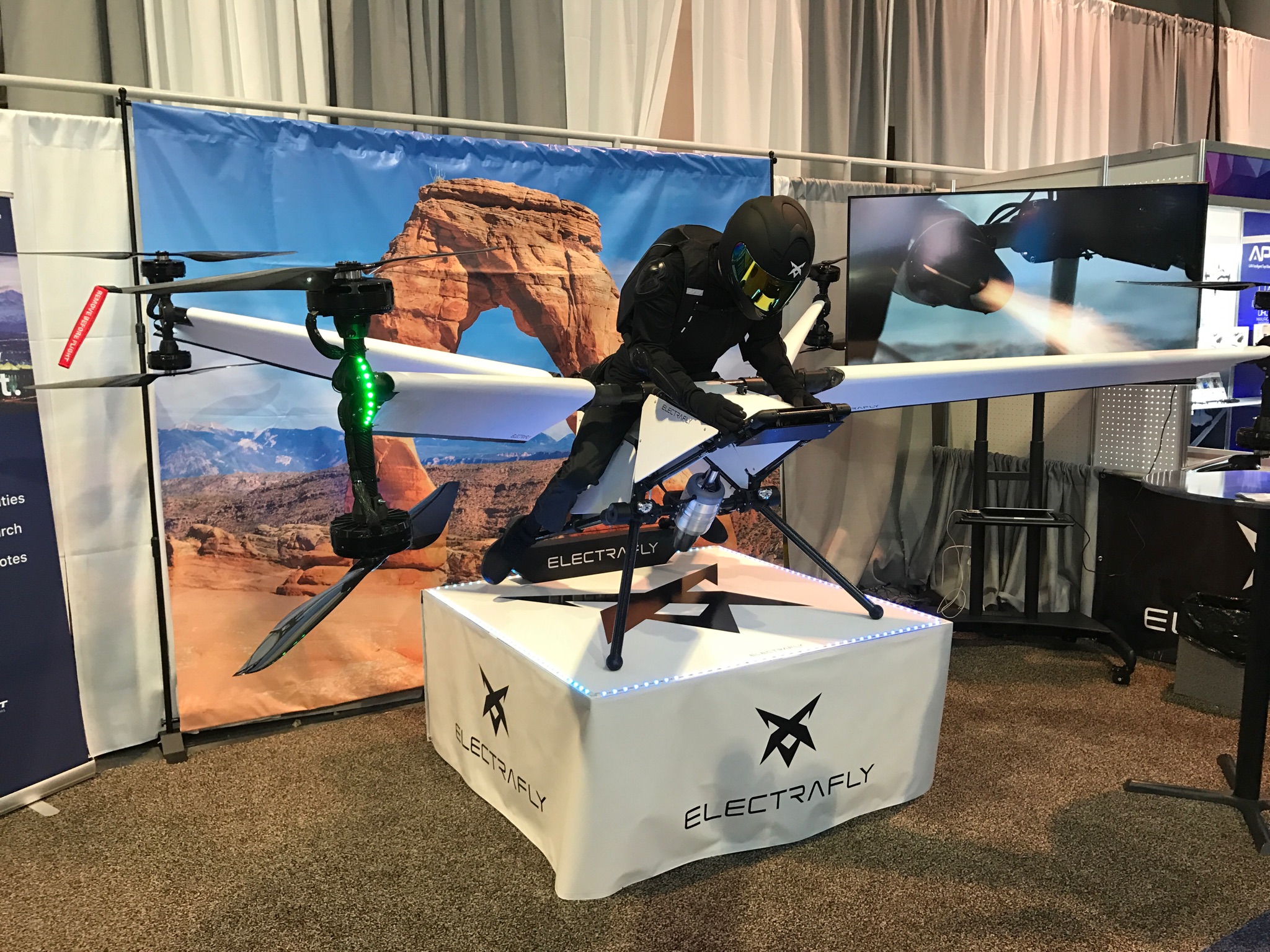 ElektraFly at CES 2019.