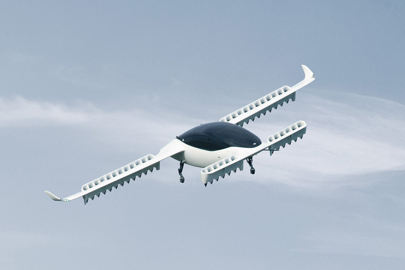 Lilium eVTOL electric jet flying in Germany. Lilium credit.