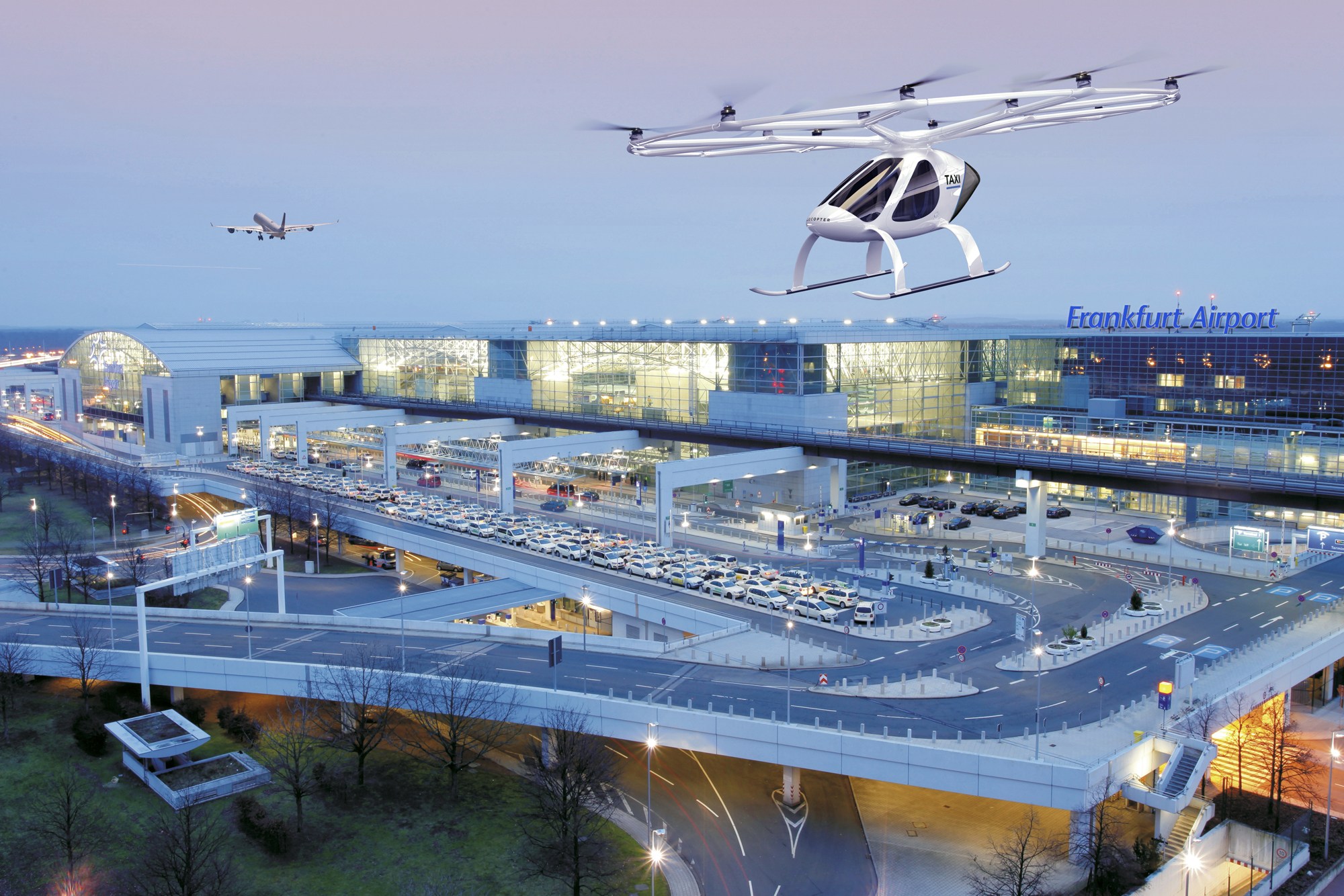 Frankfurt Airport Studies Voloports